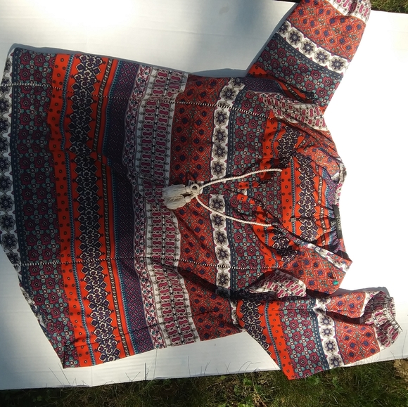 19 cooper boho blouse with tassels - Picture 6 of 8